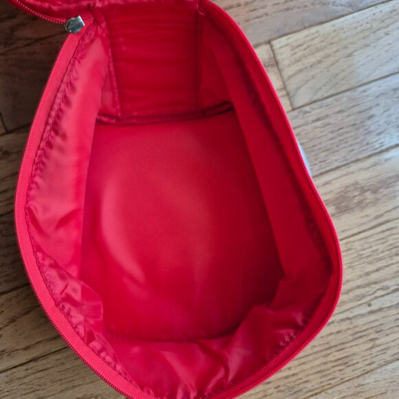 Clinique Candy Swirl Train Case Round Makeup Travel Case - Picture 5 of 11